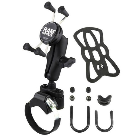 RAM® X-Grip® Phone Mount with ATV/UTV Rail Base
