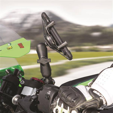 RAM® X-Grip® Phone Holder with Composite Double Socket Arm