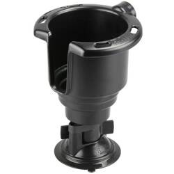 RAM® Twist-Lock™ Suction Cup with Drink Cup Holder
