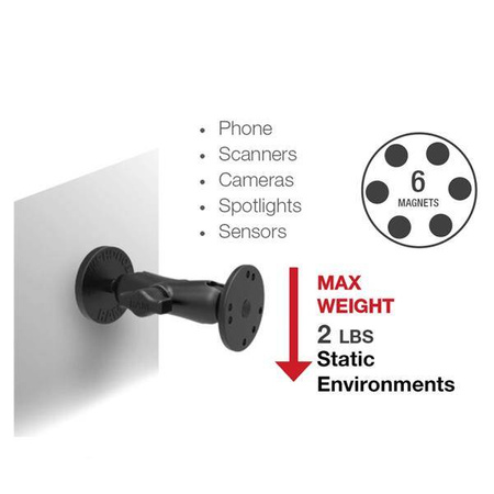 RAM® Tough-Mag™ 66MM Diameter Ball Base