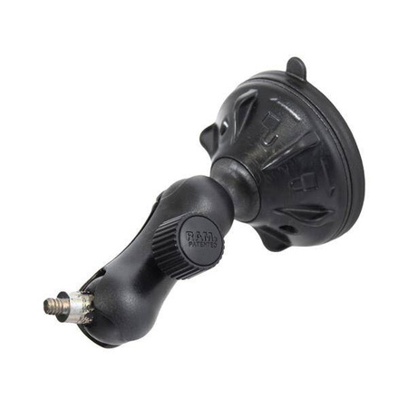 RAM® Twist-Lock™ Low Profile Suction Mount with 1/4"-20 Stud