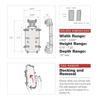 RAM® Quick-Grip™ XL Phone Mount with Low-Profile Tough-Claw™