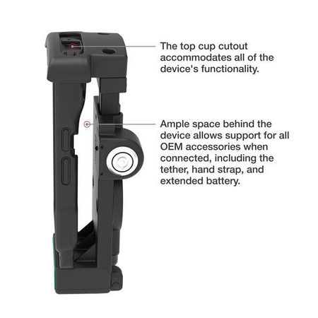 GDS® Locking Powered Dock for Zebra TC2x & TC5x