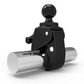 RAM® Tough-Claw™ Small Clamp Mount with Composite Diamond Plate