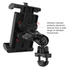 RAM® Quick-Grip™ Pro XL Vibration Damping Phone Mount with U-Bolt Base
