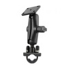 RAM® Handlebar U-Bolt Double Ball Mount with AMPS Hole Pattern
